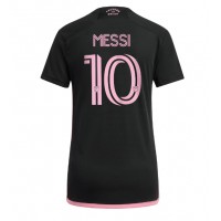 Maglia Calcio Inter Miami Lionel Messi #10 Seconda Divisa Donna 2024-25 Manica Corta